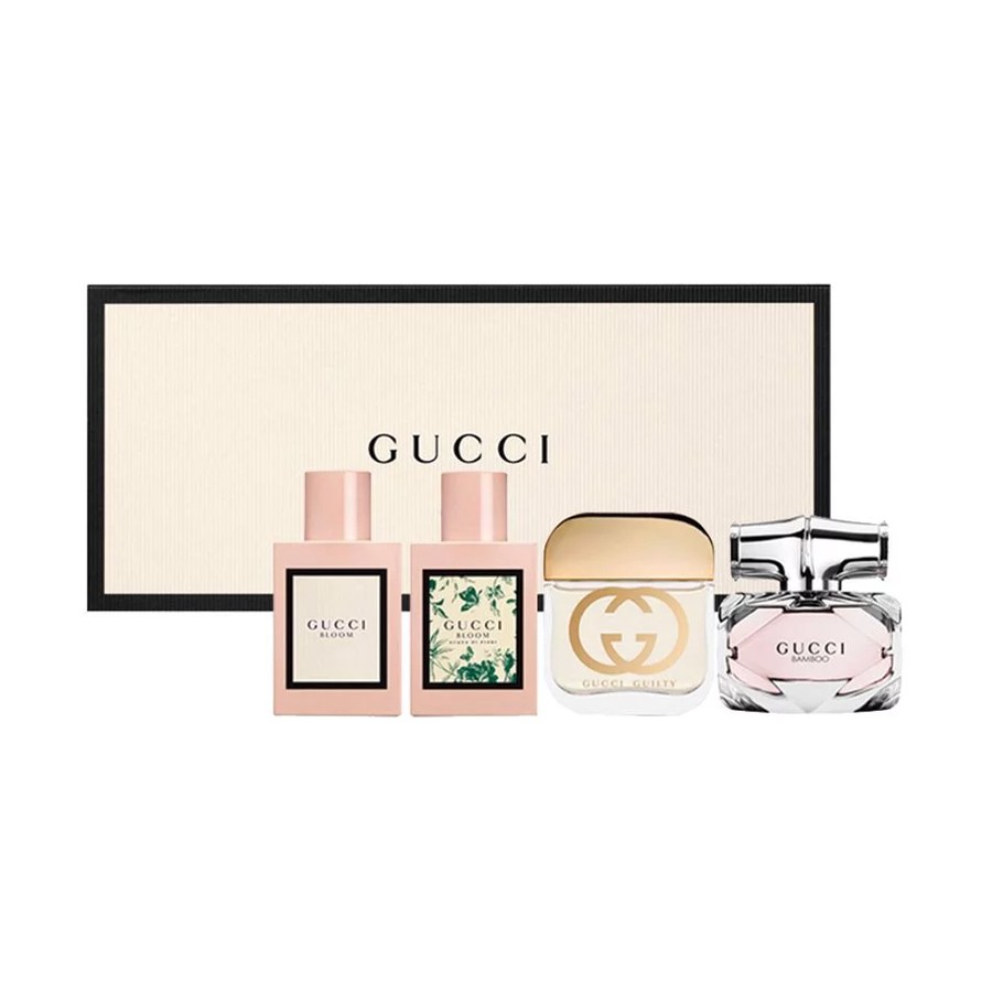 Mini Gucci Miniature hội tụ những mùi hương nổi bật nhất trong bộ sưu tập nước hoa bán chạy của Gucci