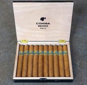 Xì gà Cohiba Behike 56 - 10 điếu được thiết kế đầy sang trọng