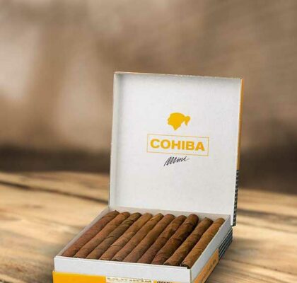 Giá xì gà Cohiba mini 20 điếu là bao nhiêu?