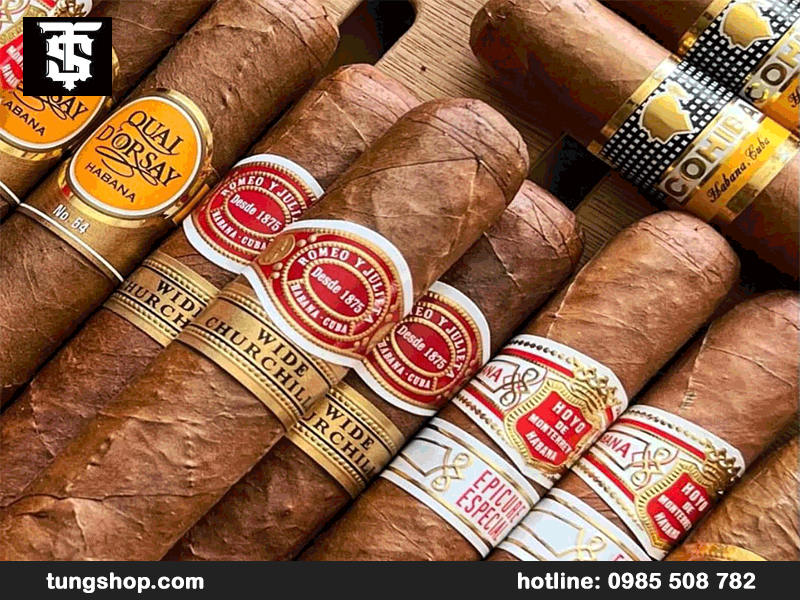 Một số thương hiệu xì gà Cuba nổi tiếng trên thế giới