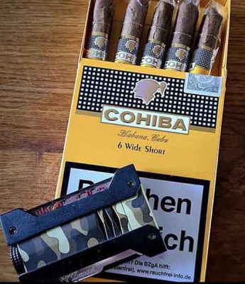 Xì gà Cohiba Wide Short - hộp 6 điếu