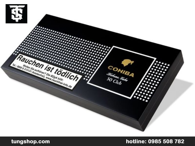 Xì gà Cohiba Short 50 Humidor hộp 50 điếu