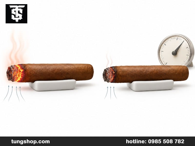 Những lỗi thường gặp khi hút Cohiba